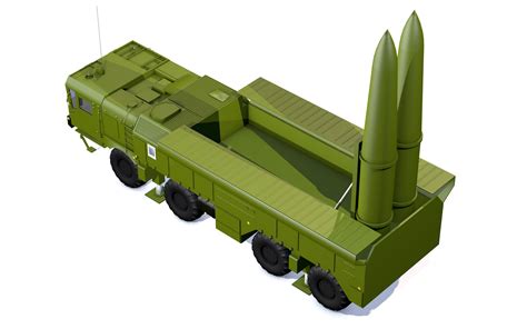 Iskander missile launcher 3D Model $85 - .c4d - Free3D