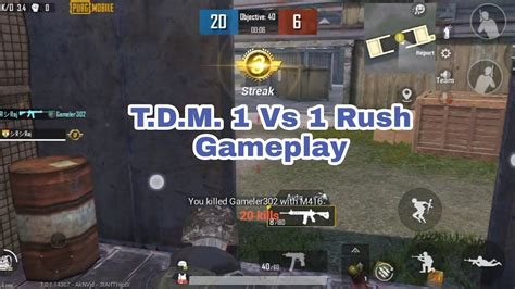 Tdm 1vs 1 Kill Comption Rush Gameplaypub G Mobilepub G Lite