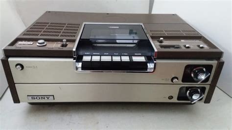 V Deo Cassete Sony Betamax Sl Perfeito Funcionamento Frete Gr Tis