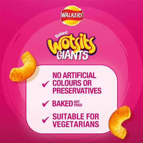 Walkers Wotsits Giants Prawn Cocktail Sharing Bag Snacks 105g | Zoom