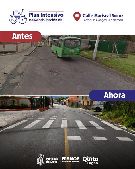 Obras Quito On Twitter Trabajamos Por Una Movilidad Digna Para