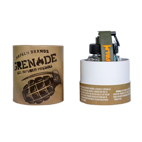 Napalm grenade backpack boyz 8 grams pre roll - Napalm Shop