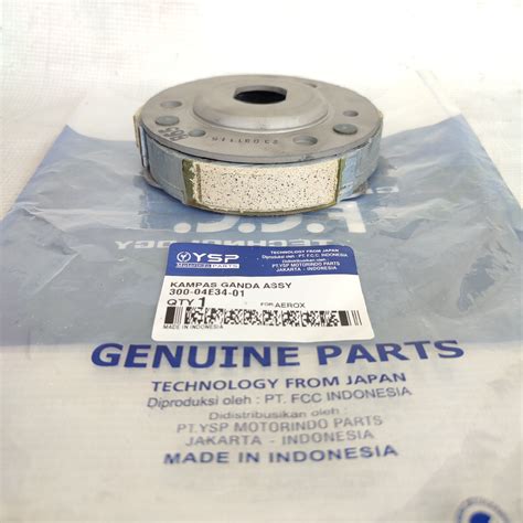 KAMPAS GANDA ASSY FCC AEROX 300 04E34 01 ASLI 100 SUKU CADANG BAWAAN