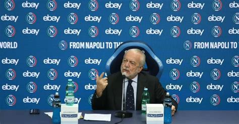 De Laurentiis Ed Il Retroscena Su Motta Vi Svelo Cosa Mi Disse In