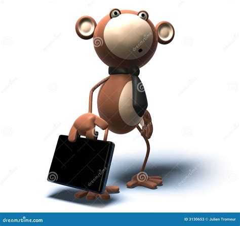 Monkey Business Stock Illustration Illustration Of Chimpanzee 3130653