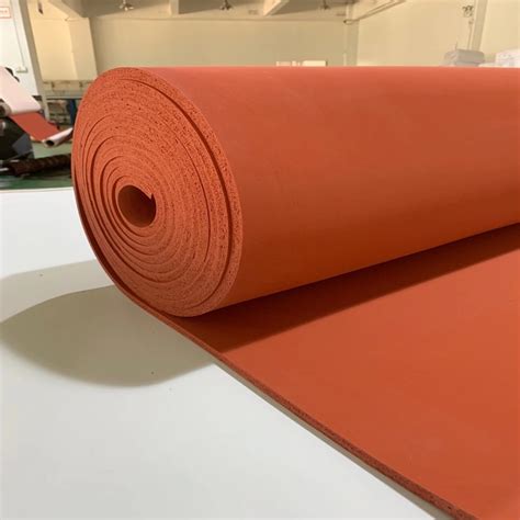 Customized Wholesale Silicone Rubber Sheet Inflaming Retarding And High Temperature Resistance