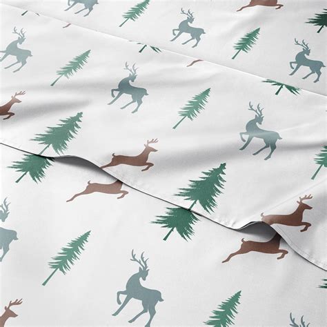 Amazon.com: Twin XL Flannel Christmas Sheets - Flannel Cotton Deep ...