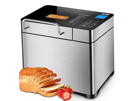 KBS Pro Stainless Steel Bread Machine 2LB 17 In 1 Programmable XL