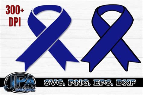 Cancer Ribbon Svg Ribbon Bundle Colon Cancer Awareness Png Etsy Uk