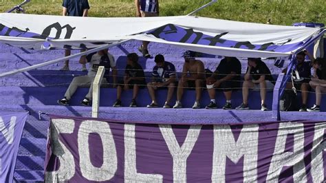 La foto de la trasmisión de ESPN en el palco del Parque Capurro que se