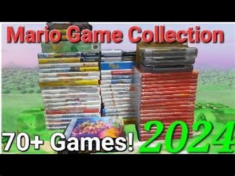 My Entire Mario Game Collection Youtube