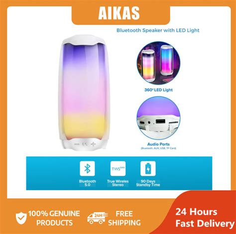 Aikas Tylex Xm Wireless Portable Bluetooth Speaker V With Led