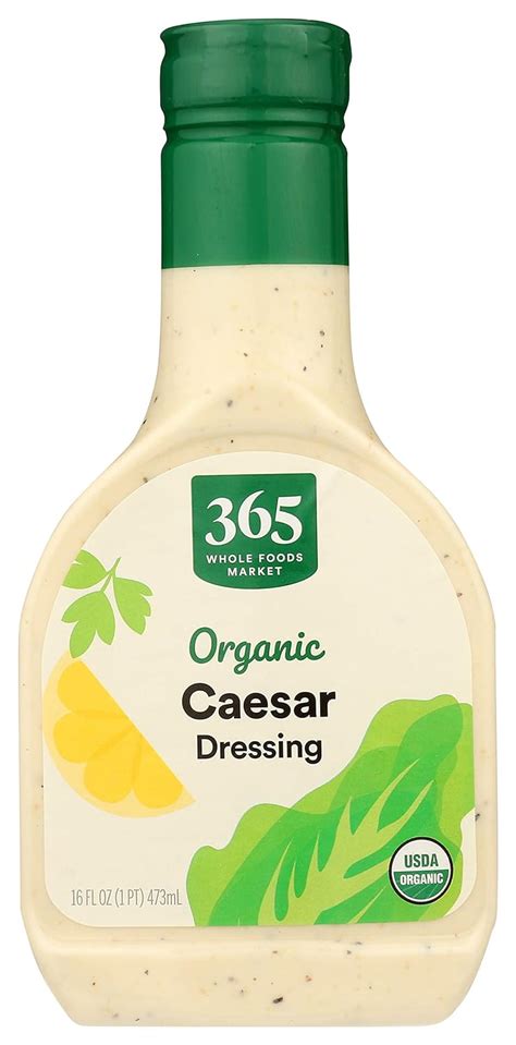 365 By Whole Foods Market Dressing Caesar Organic 16 Fl Oz Amazon