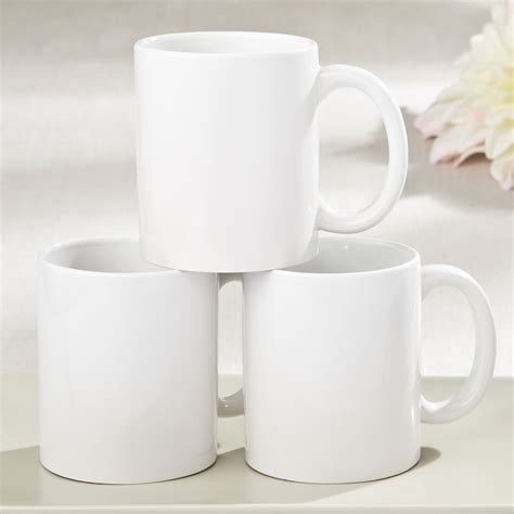 White Ceramic Coffee Mug Famous Favors