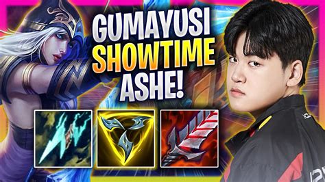 Gumayusi Showtime With Ashe T Gumayusi Plays Ashe Adc Vs Jhin