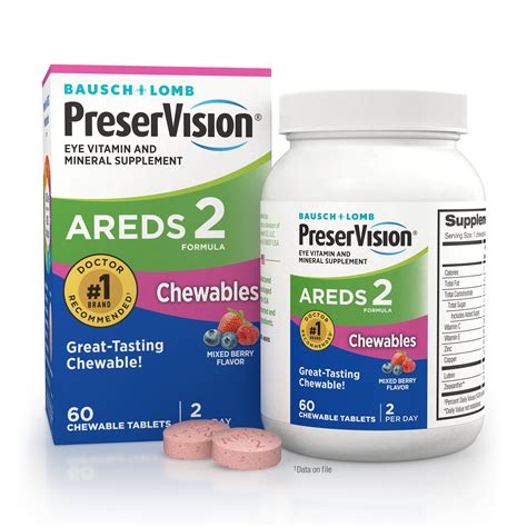 Preservision® Areds 2 Formula Eye Vitamin And Mineral Supplement With Lutein And Zeaxanthin Mixed