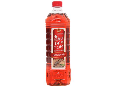 Nước chấm Đầu Bếp Tôm chai 900ml