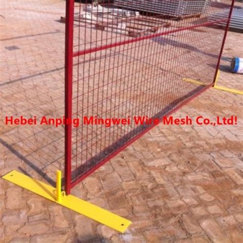 Australia Standard Temp Fencemovable Metal Fencinghot Dipped