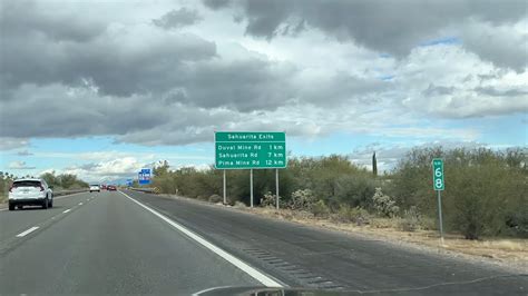 Arizona Interstate 19 I 19 Kilometer Signs YouTube