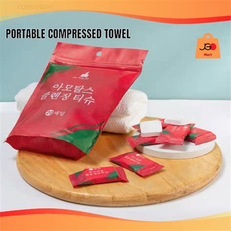 Pcs Disposable Pure Cotton Compressed Portable Travel Face Towel