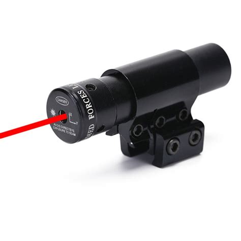 Powerful Tactical Mini Red Dot Laser Sight Scope Weaver Picatinny Mount