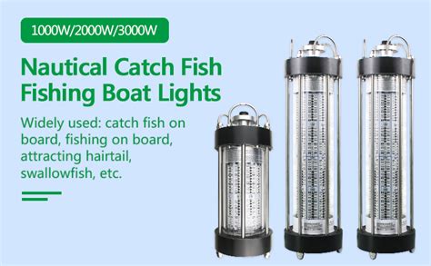 Customized High Power Deep Sea Fishing Attract Light 1000w 2000w 3000w