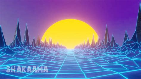 Synthwave And Chillwave Music Compilation Retro Animation Shakaama