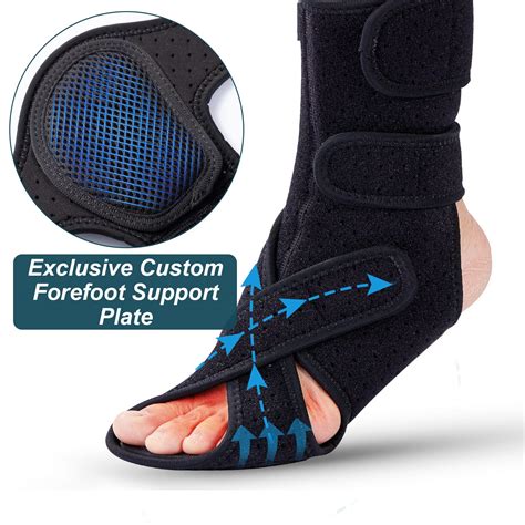 Buy Jomeca Drop Foot Brace With Arch Support Medical Grade Adjustable