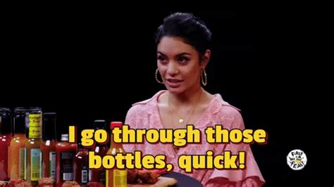 Vanessa Hudgens Hot Ones By First We Feast Find Share On GIPHY