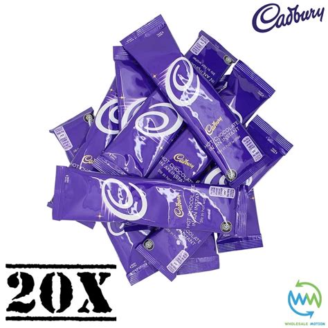 X CADBURY Instant HOT CHOCOLATE Sachets G Drink COCOA Powder INDIVIDUAL New