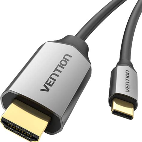 Vention Usb C To Hdmi Cable Support K Hz Uhd Resolution Gold