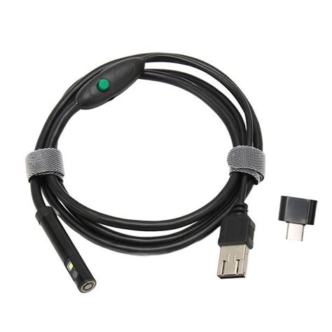 HURRISE Endoscope USB Industriel Endoscope USB 8mm 1920x1080P IP67