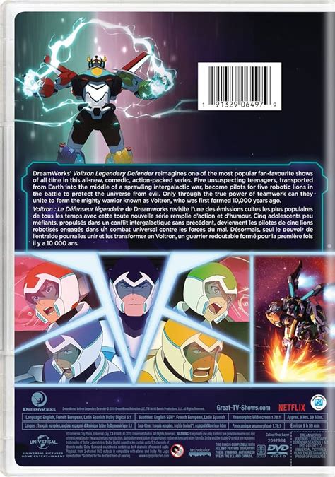 Voltron Legendary Defender Seasons 12345678 Complete 52 Off