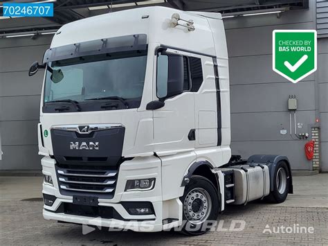 MAN TGX 18 510 4X2 Retarder 2x Tanks ACC Standklima Navi Truck Tractor