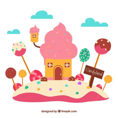 Candy Land Clipart Instant Download Candy Clipart Digital - Clipart ...