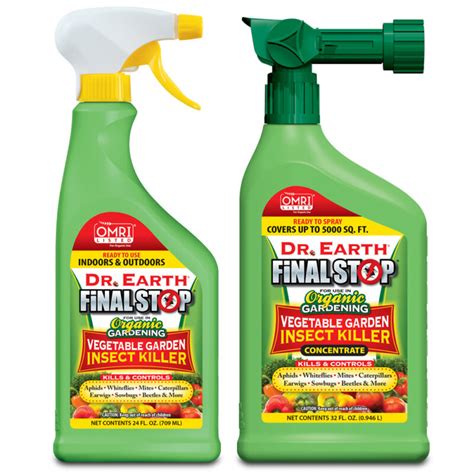 Final Stop® Vegetable Garden Insect Killer Dr Earth