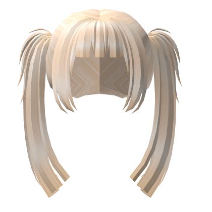 Cute Blonde Pigtails Roblox
