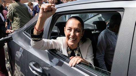 Mexico Election Claudia Sheinbaum Set To Become Countrys First Woman President World News