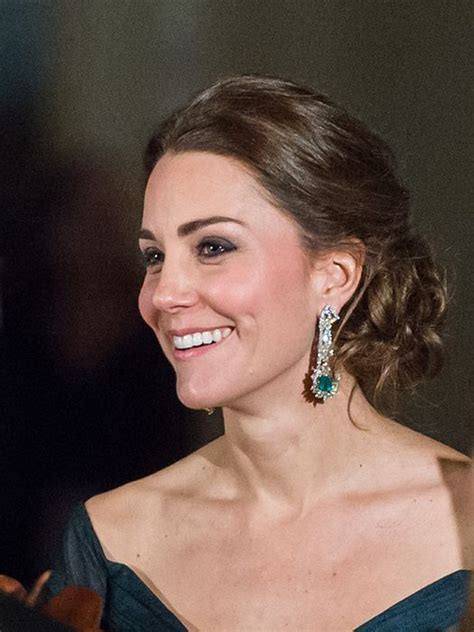 Kate Middleton S Bafta Diamond And Emerald Earrings Are So Clever