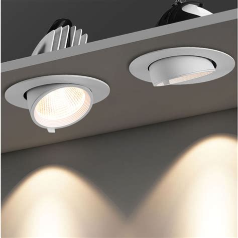 Dimmable Led Angle Adjustable Recessed Eyeball Downlight Spotlight