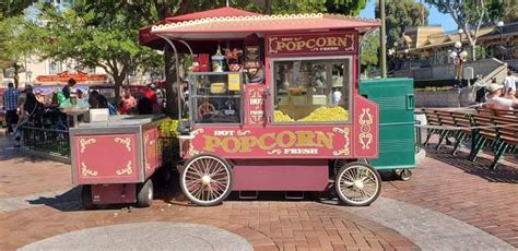 The Best Disneyland Popcorn Cart Food At Disneyland