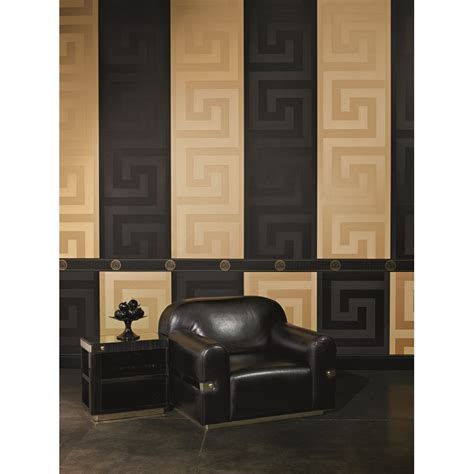 🔥 Free Download Versace Home Greek Key Gold Luxury 70cm Wallpaper By As