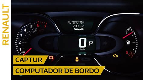 Renault Captur Computador De Bordo YouTube