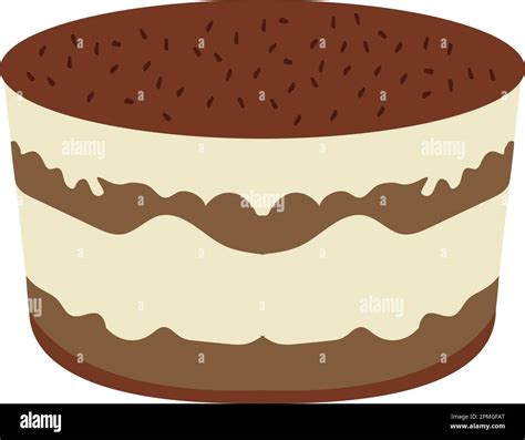 Delicious Tiramisu Cake Stock Vector Image And Art Alamy