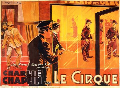 Chaplin Images Videos The Circus 1928” ” French Poster Chaplin