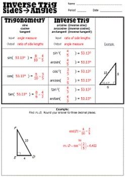 Right Triangle Trigonometry Unit by Emily P K | TPT