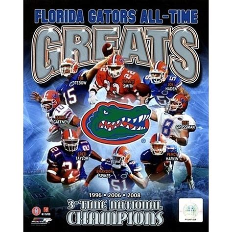 Buy University of Florida Gators All Time Greats Composite Sports Photo ...