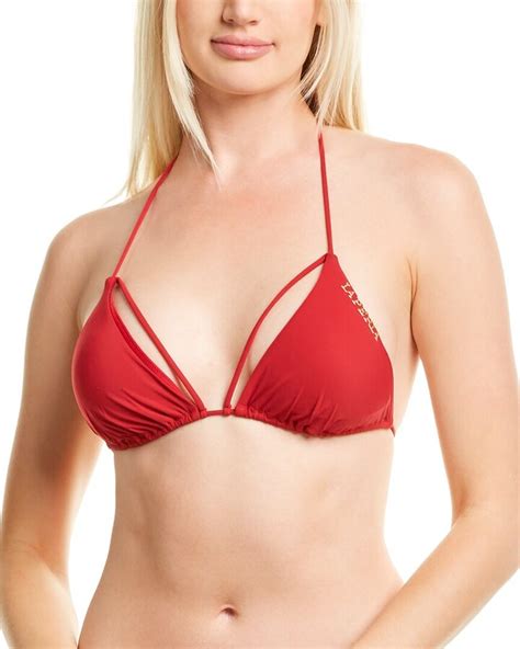 La Perla Iconic Triangle Bikini Top ShopStyle Two Piece Swimsuits