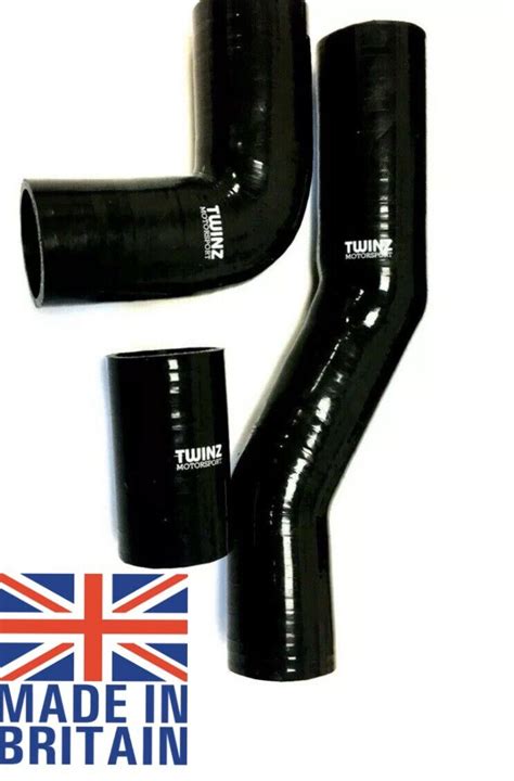 LAND ROVER DEFENDER 300 TDi TURBO INTERCOOLER SILICONE HOSE KIT BLACK