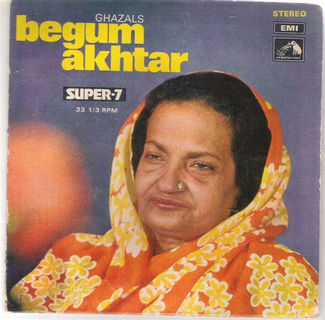 Begum Akhtar - Ghazals (1973, Super-7, Vinyl) | Discogs